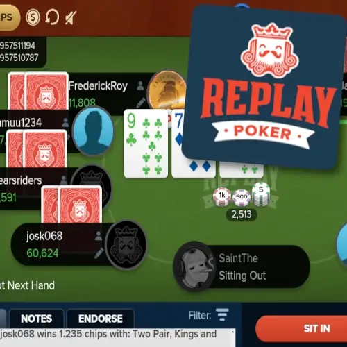 Replay Poker speel gratis poker online